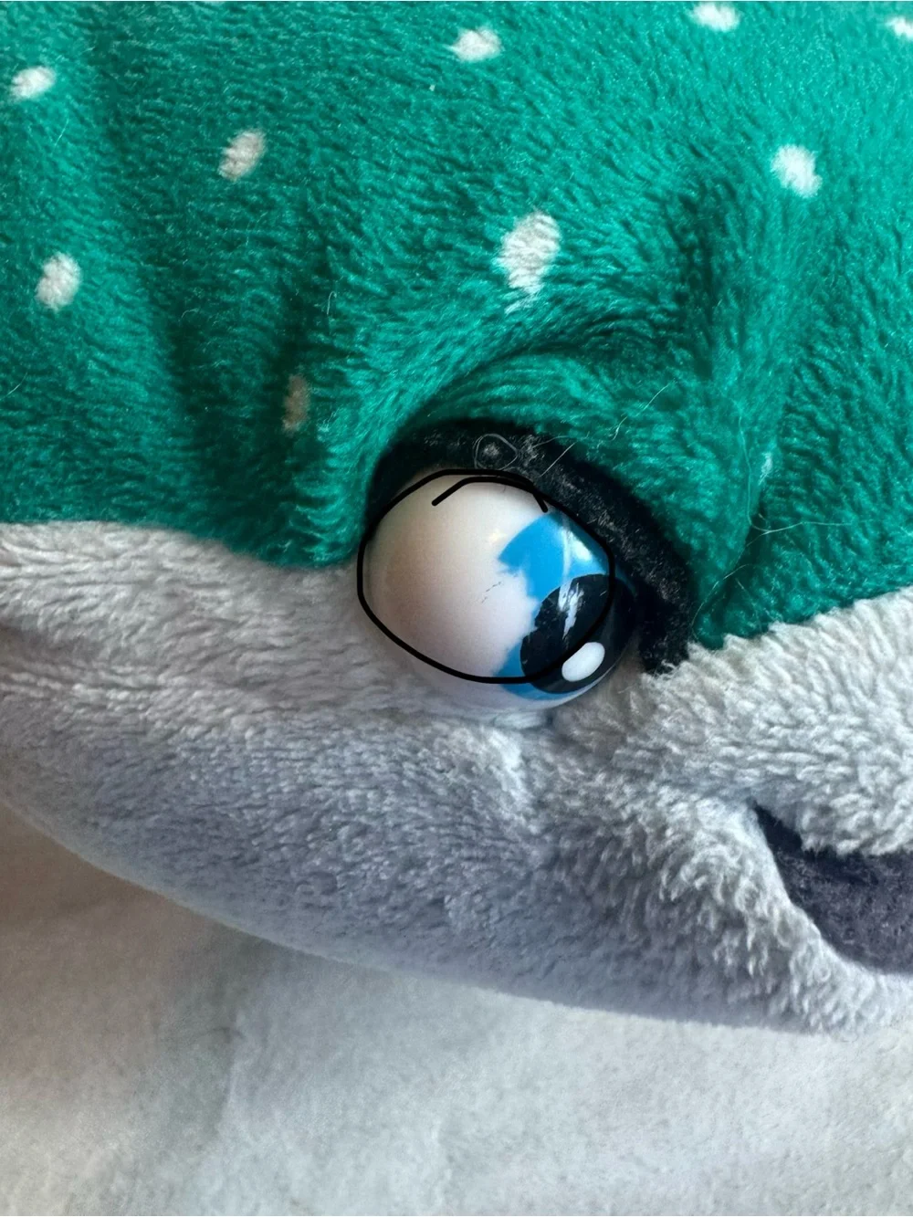 Ty Sparkle Destiny Whale 17” Plush  Finding Dory Stuffed Animal PLEASE READ